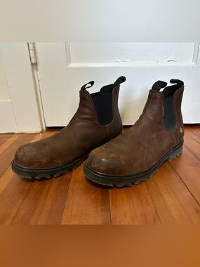 Wolverine Brown Chelsea Work Boot